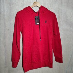 NEW Spyder Men's Splash Graphic Hoodie RED Size S